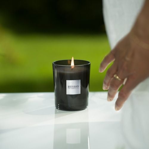 Refillable scented candle