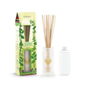 Bouquet parfumé Citronnelle & Menthe rechargeable 100ml