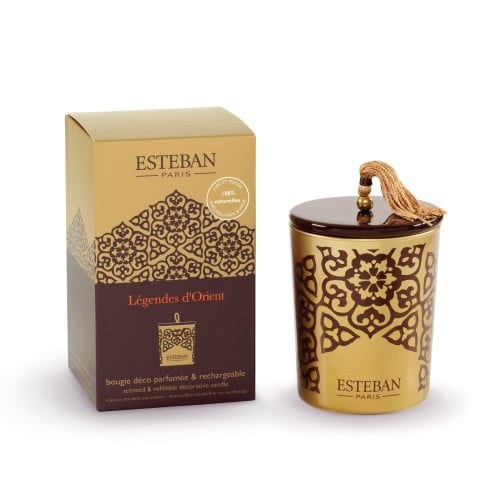 Bougie déco parfumée rechargeable - Nouveau format 170 g
