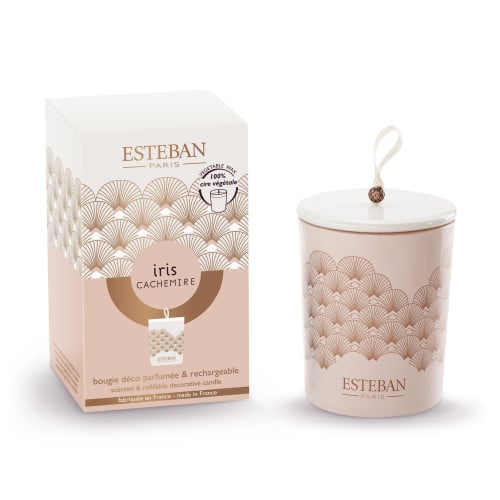 Bougie déco parfumée rechargeable