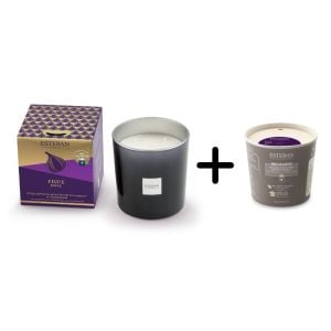 Scented candle with recharge 450 g