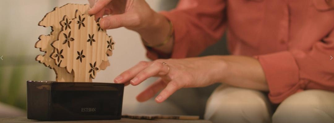 l'arbre à parfum, quel bel objet l'arbre à parfum, un objet de décoration apprécié